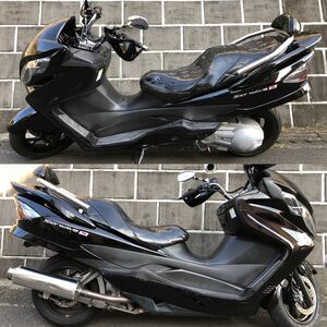 中古車 SUZUKI スズキCJ46A SKY WAVEスカイウェイブ type S 黒 ブラック 走行距離 29,606km グリップヒーター付 ベルト交換済 (I-LINE予定)