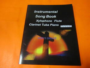 輸入楽譜　Instrumental Song Book Xylophone　Religious, gospel　シロフォン　フルート　クラリネット他　ゴスペル他
