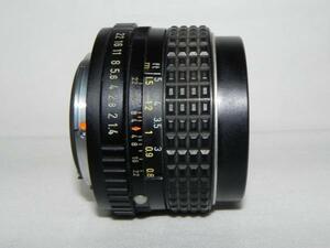 中古品　smc PENTAX 50mm F1.4 レンズ
