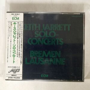 シール帯 KEITH JARRETT/SOLO-CONCERTS: BREMEN / LAUSANNE/ECM J58J-20100 CD