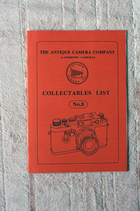 書籍 “ＣＯＬＬＥＣＴＡＢＬＥＳ ＬＩＳＴ　N0.8