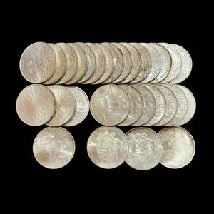1円 約449.6ｇ 30枚セット ドイツ銀貨 ミュンヘンオリンピック 1972年 10マルク 5種類 アンティークコイン コレクション