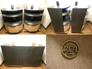 伝説のスピーカー RCA LC-9 1970年～　/ 2way ラウンドシステム アルニコ 16Ω　JBL 2410 ＆ RCA MI-1142 　W93×D72×H112㎝