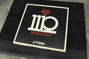F☆TDK T-1110 オープンリールテープ ☆現状品☆