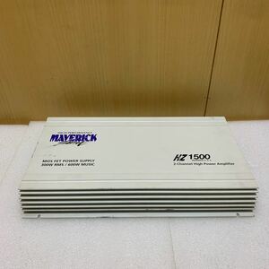 MK5234 マーベリック MAVERICK 2ch アンプ HZ1500 状品 20231216