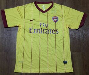 新品 NIKE★アーセナル 2010-11シーズン サッカー ユニフォーム Mサイズ★アウェイ レプリカ プレミアリーグ Arsenal