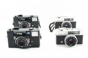 ★訳あり特上品★ コニカ KONICA C35 AF ×2個 /C35 E&L ×2個 ★4個まとめ★ #0802 #30433 #0856