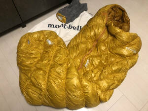 mont-bell モンベル ダウンハガー800 #2 寝袋 シュラフ １回のみ使用の極美品です。