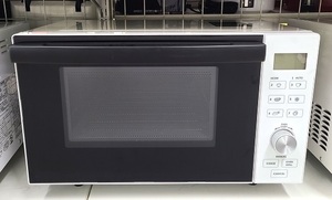 【中古品】 タグレーベル バイ アマダナ amadana オーブンレンジ 18L 50/60Hz共用 縦開き AT-DR22 2019年製 ホワイト ○YR-17214○