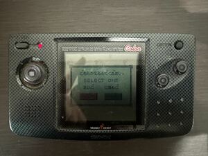 NEOGEO POCKET COLOR ネオジオポケットカラー 通電確認済み 電池蓋なし 補助電池劣化 SNK 