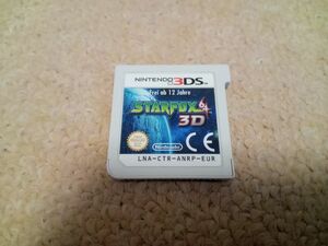 3DS スターフォックス 64 3D STARFOX　欧州版　海外版　ソフトのみ　中古