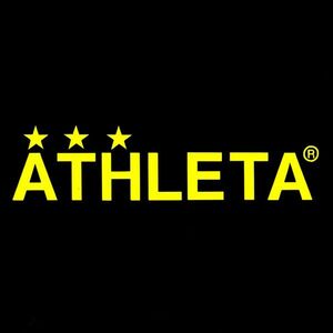 送料0★【ATHLETA】アスレタ英字ロゴ-10cm★　サッカー、フットサル、ＳＯＣＣＥＲ、Futsalステッカーシール(0)