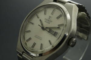 VMPD6-34-61 TISSOT ティソ 腕時計 SEASTAR シースター デイデイト ラウンド 自動巻き 約88g メンズ シルバー 動作品 中古