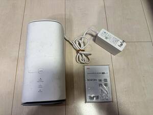 au UQ WiMAX 2+ 5G Speed Wi-Fi NEXT L13 ホームルーター ZTE