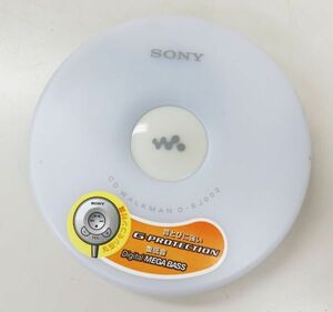 A004★SONY ソニー D-EJ002 CD WALKMAN ウォークマン CDプレーヤー 2008年製 ホワイト 本体のみ オーディオ機器 ジャンク品★05