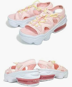 即決【送料込み】新品 NIKE AIR MAX KOKO SANDAL ナイキ エアマックス ココ ピンク 白 ウィメンズ サンダル 厚底 24cm 靴下着用時 23.5cm