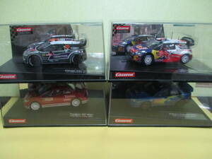 CARRERA 製　CITROEN DS3 x2 / PEUGEOT 307 / SUBARU IMPREZA / 4台セット