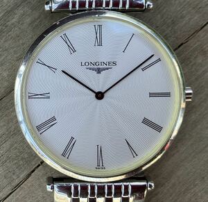 LOGINES ロンジン　ラ　グラン　ドゥ　クラシック　クウォーツ　メンズ　32mm ステンレスケース　送料無料