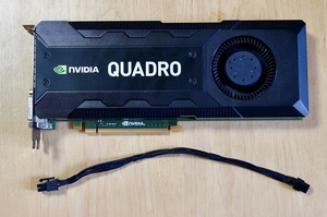 nVIDIA Quadro K5200 GDDR5 8GB 4K@60Hz・Metal対応 ベースクロック667MHz 2009-2012MacPro 最新macOS Sonoma14.4.1まで対応