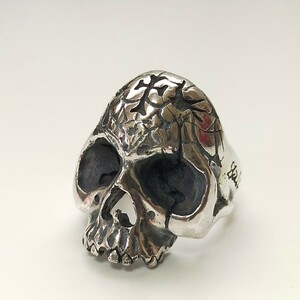 GALCIA ガルシア R-OSSK001 SKULL RING カスタムスカルリング 指輪 13号 silver925/シルバー925