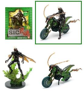 バンダイ SIC/S.I.C.匠魂 Vol.7…『仮面ライダー BLACK ＆ バトルホッパー』 ノーマルカラー フィギュア&バイク セット ※搭乗可能 BANDAI