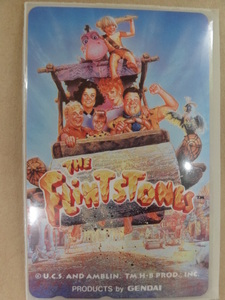 THE FLINTSTONES テレホンカード テレカ 