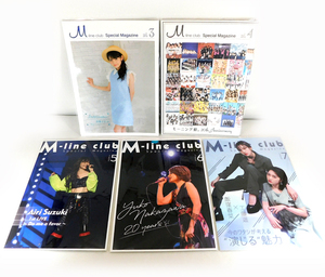 会報誌「M-line club Special Magazine / Vol.3~7」スペシャルマガジン6冊セット Hello project ハロプロ モーニング娘。℃-ute Berryz工房
