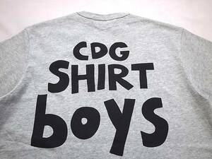 COMME des GARCONS SHIRT boys ロゴ Tシャツ グレー sizeS