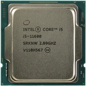 Intel Core i5-11600 SRKNW 6C 2.8GHz 12MB 65W LGA1200 CM8070804491513