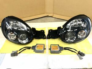 バラスト付き インプレッサ WRX STI　HID　ヘッドライト 左右セット GD 丸目 スバル ICHIKOH 1665 インナーブラック　即日発送可能！ 0407