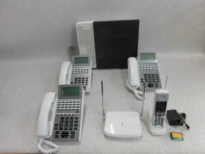 R4ア9763)・保証有 NX2S-ME-(E1) 2ACOU/PSDU+標準電話機×2台+録音電話機１台+アナログコードレス１式