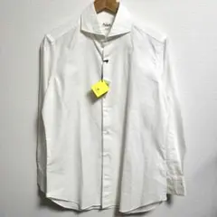 ジャンネット オックスフォード ホリゾンタルカラーシャツ ホワイト 未使用