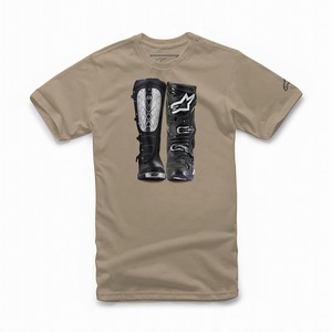 アルパインスターズ 1212-72026-23-L ビクトリールーツ Tシャツ サンド L ロゴT 半袖 バイクウェア ダートフリーク