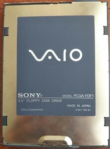 SONY VAIO 3.5インチフロッピーディスクドライブ PCGA-FDF1 　 MADE IN JAPAN