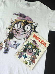 希少!! タンクガール アニメ 映画 Tシャツ Gorillaz 90s 00s USA ヴィンテージ 野村訓市 oasis blur ブラー ゴリラズ 映画T ムービーT