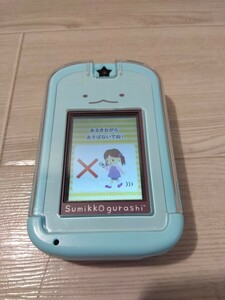 【F501】【稼働品】 セガトイズ カードできせかえ すみっコぐらしPhone すみっコフォン 本体のみ