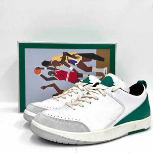 Nina Chanel Abney Nike WMNS Air Jordan 2 Retro Low White and Malachite ニーナ・シャネル・アブニー ナイキ DQ0560-160 27.5cm