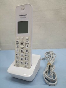 ★Panasonic KX-FKD405-W 増設子機 電話機 パナソニック 充電台付き USED 93541★！！