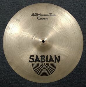 SABIAN AA MEDIUM THIN CRASH 16インチ