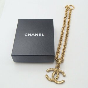 ◎CHANEL シャネル チェーン ネックレス/ ヴィンテージ ココマーク アクセサリー◎KI