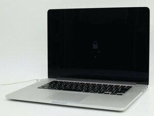 【1円スタート】Apple MacBook Pro Retina Mid 2015 15インチ 2880x1800 A1398 EMC2909 ストレージ欠品 EFIロック バッテリー膨張