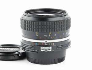 06779cmrk Nikon Ai NIKKOR 28mm F2.8 単焦点 標準レンズ Fマウント