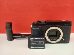 ■ FUJIFILM X-E1 ミラーレス 一眼 カメラ ボディ 動作確認済 シャッター、フラッシュOK バッテリー 付属品 富士フイルム フジフイルム