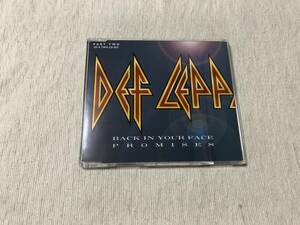 CDS　　DEF LEPPARD　　デフ・レパード　　『BACK IN YOUR FACE / PROMISES』　　562 137-2