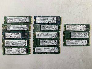 ★13枚セット★ 各社 256GB M.2 2280 B&M key SSD 動作確認済, 健康状態正常,フォーマット済/中古品