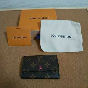 LOUIS VUITTON ルイヴィトン キーケース6連 ミュルティクレ フューシャ ピンクパープル M60701