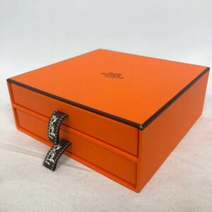 エルメス 箱　ジュエリーケース　おまとめ　空き箱 空箱 BOX HERMES オレンジボックス　小物用　2段