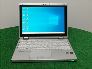 薄型/カメラ内蔵/中古/10型タッチパネル/ノートPC/Win10/新品SSD256/4GB/M 5Y71/Panasonic　CF-RZ4DFACS HDMI/WIFI/Bluetooth/office搭載