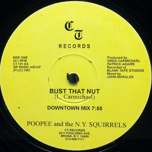 [12] CT Records / CT 101 D / Poopee and the N.Y. Squirrels / Bust That Nut / Disco