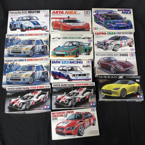 1円 タミヤ 1/20 クレマー ポルシェ 935ターボ 1/24 プジョー205 ターボ16 等 プラモデル 未組立 まとめセット